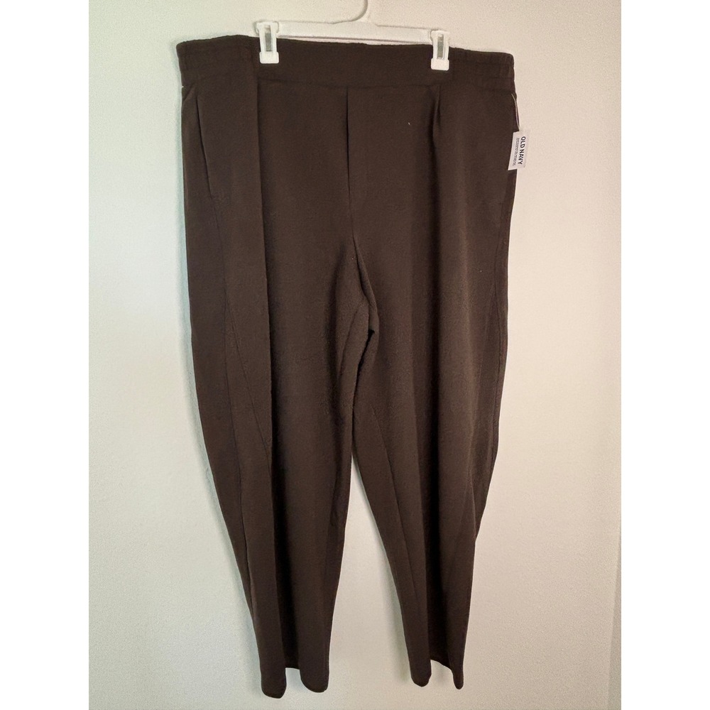 Old Navy Active Bounce Fleece High Rise Jogger Pants Brown XXL NWT